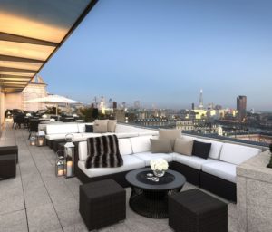 rooftop bar