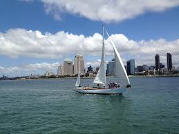 sailboat around coronado